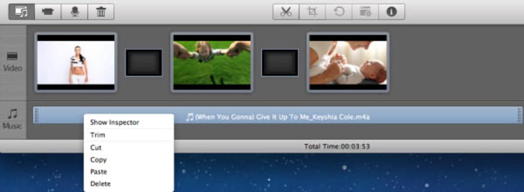 Video editor for mac osx